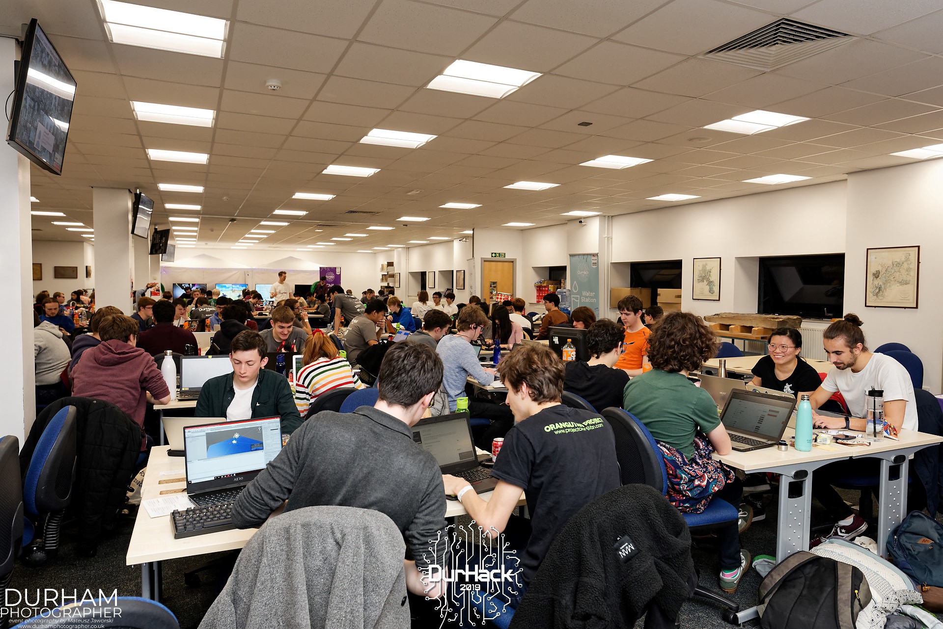 Photograph from DurHack 2019